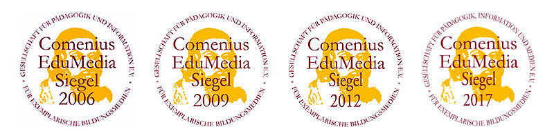 Comenius EduMedia Siegel 2006-2017