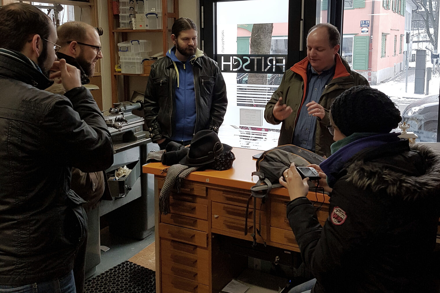 Besuch in der Werkstatt von Uhrmachermeister und Restaurator Andreas Fritsch in München