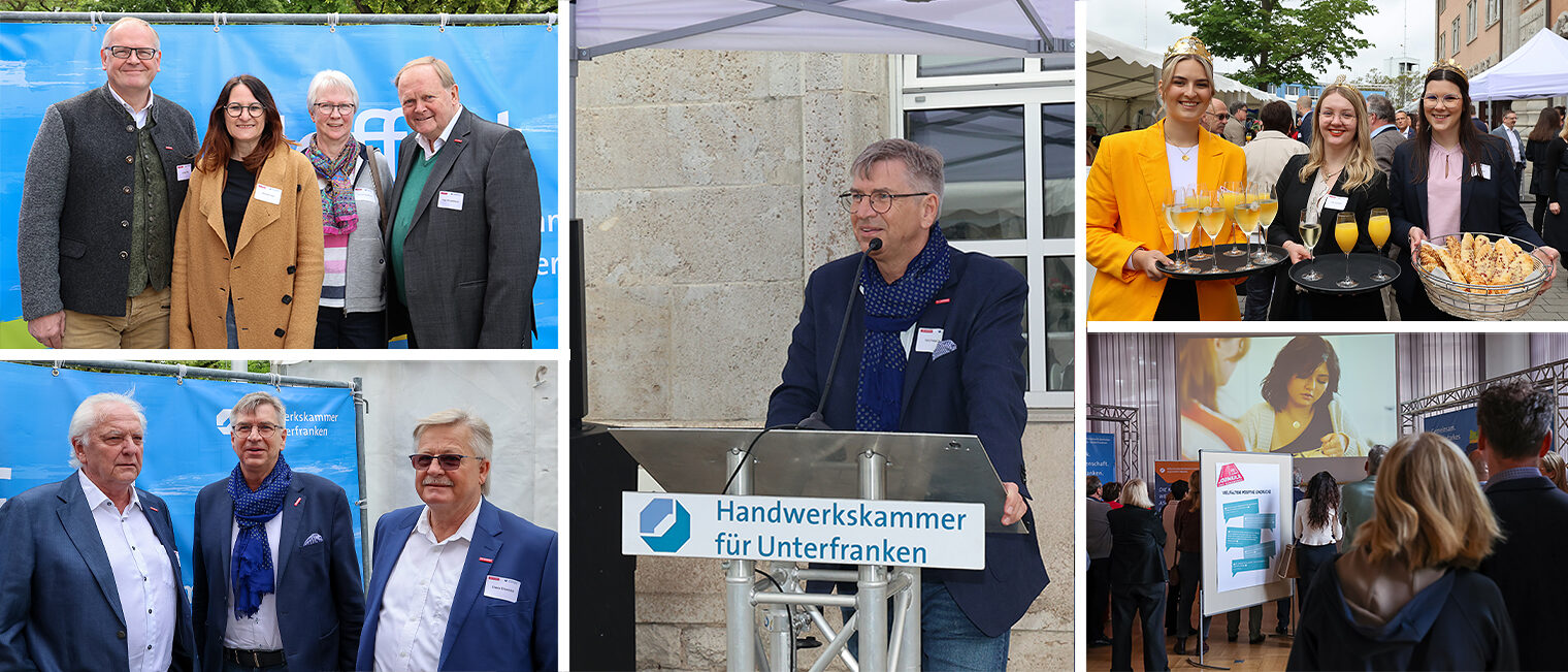 Collage verschiedener Fotos des Hoffestes 2024