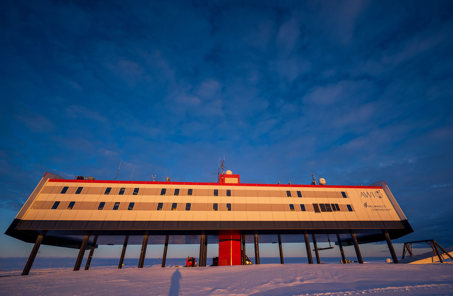 Polarstation von außen