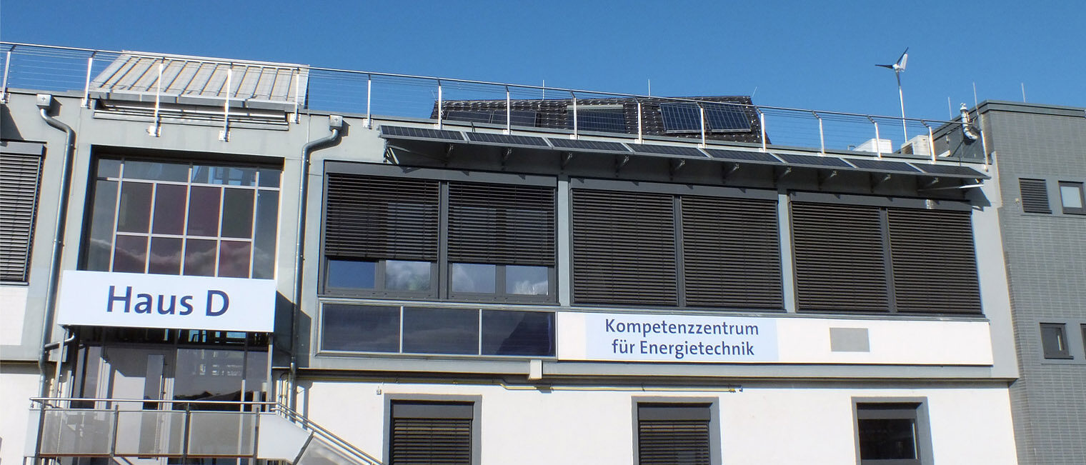 Kompetenzzentrum für Energietechnik Außenansicht des Gebäudes des Kompetenzzentrums für Energietechnik