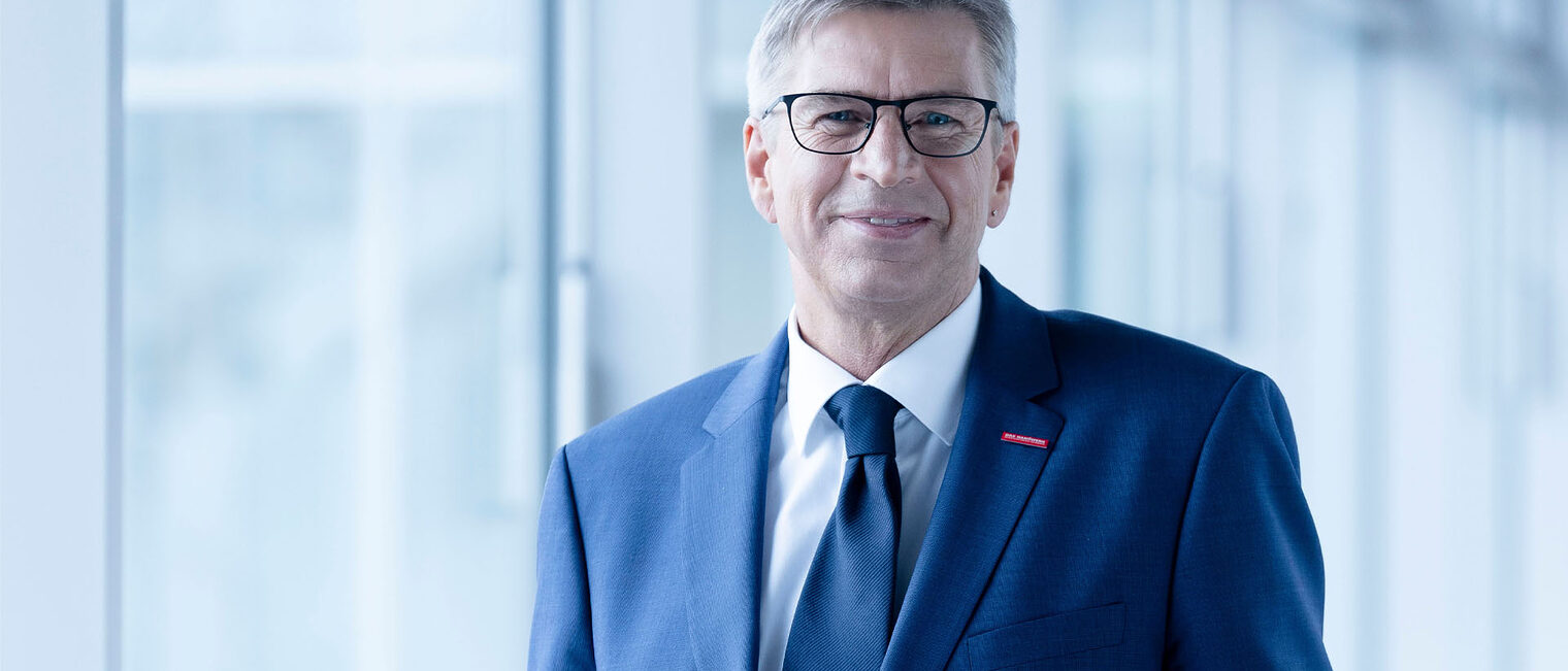 Michael Bissert, Präsident der Handwerkskammer für Unterfranken Porträtfoto Michael Bissert, Präsident der Handwerkskammer für Unterfranken
