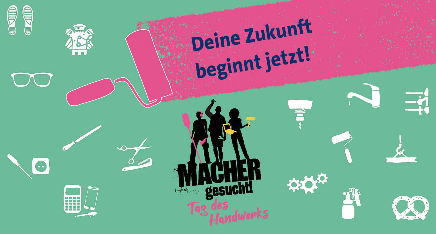Teaserbild zum Tag des Handwerks mit Workshops im Bildungszentrum Aschaffenburg