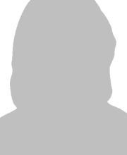 Silhouette einer Frau, grau